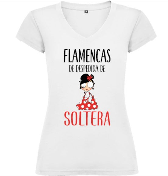 Camiseta despedida flamencas