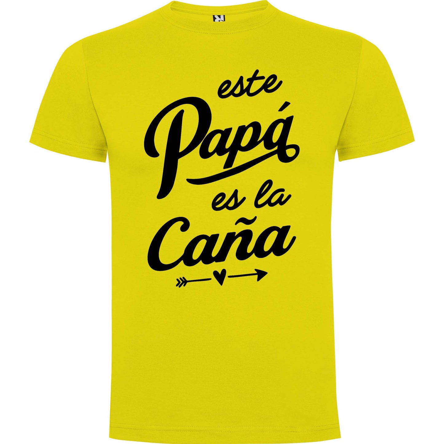 Camiseta personalizada papá es la caña