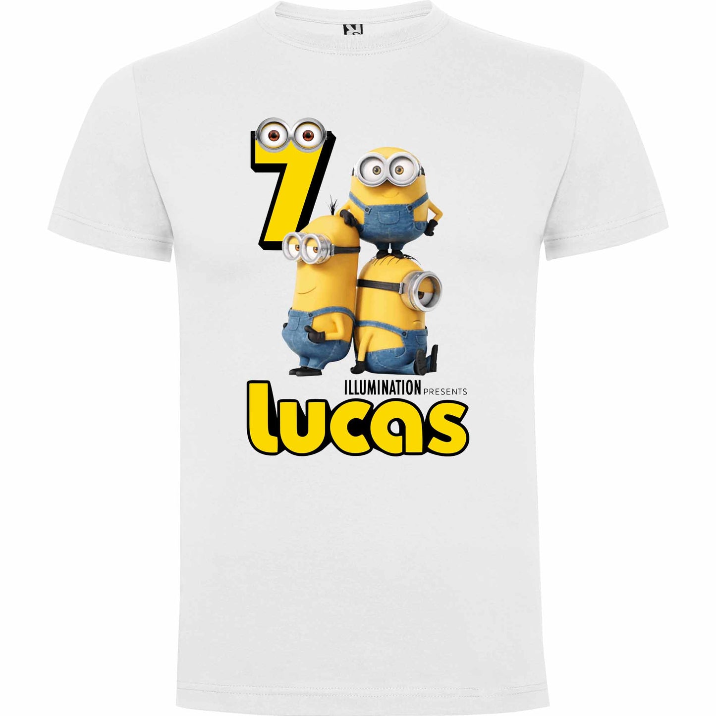 Camiseta personalizada minions