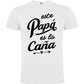 Camiseta personalizada papá es la caña