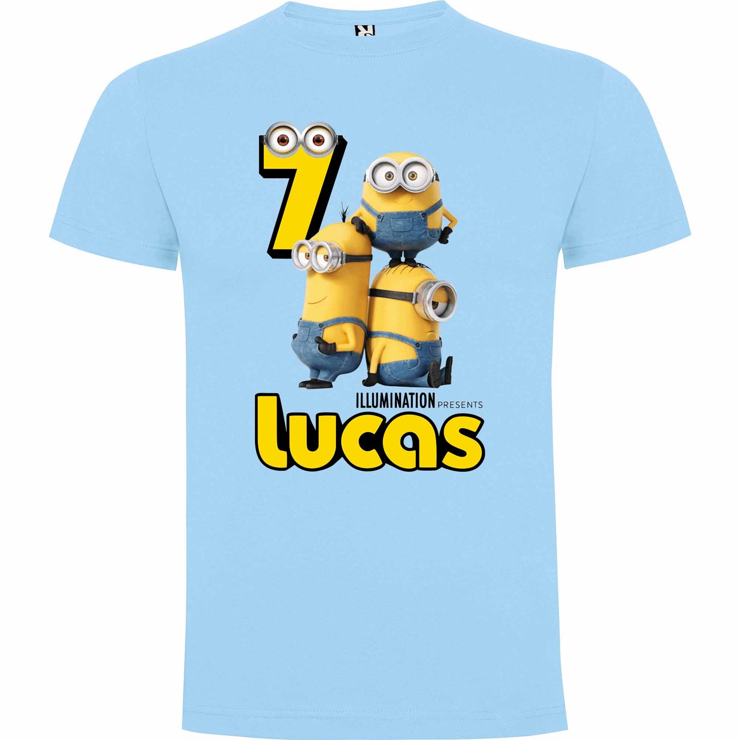 Camiseta personalizada minions