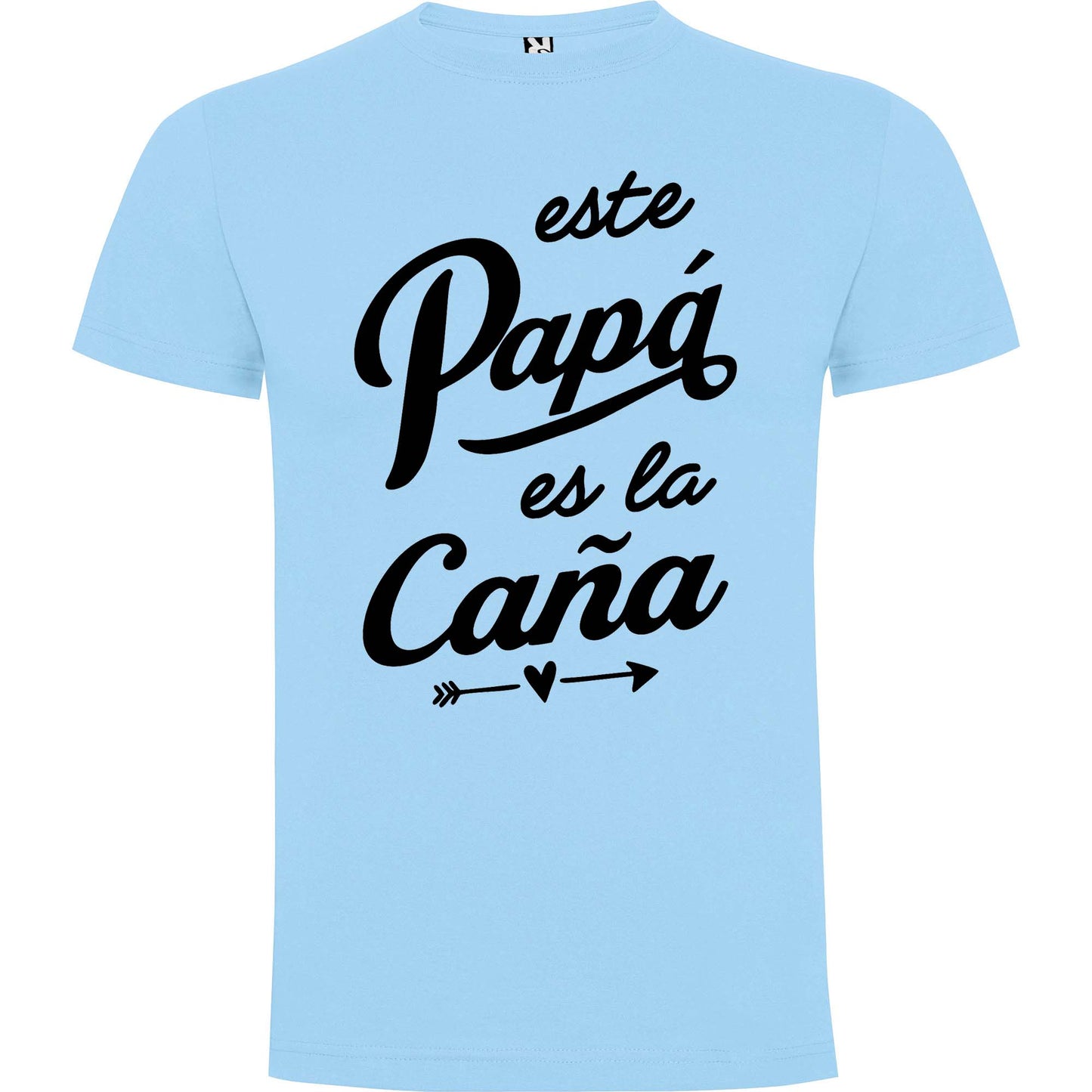 Camiseta personalizada papá es la caña