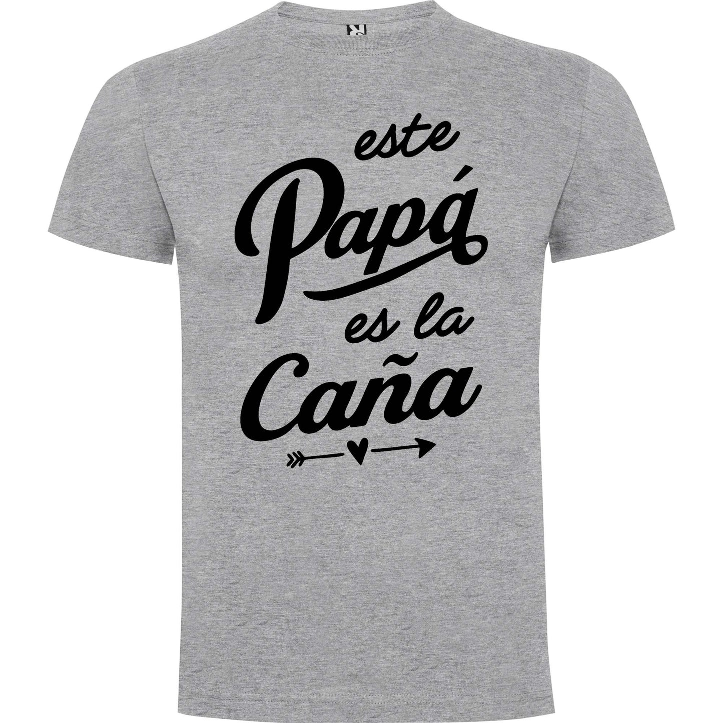 Camiseta personalizada papá es la caña