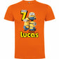 Camiseta personalizada minions