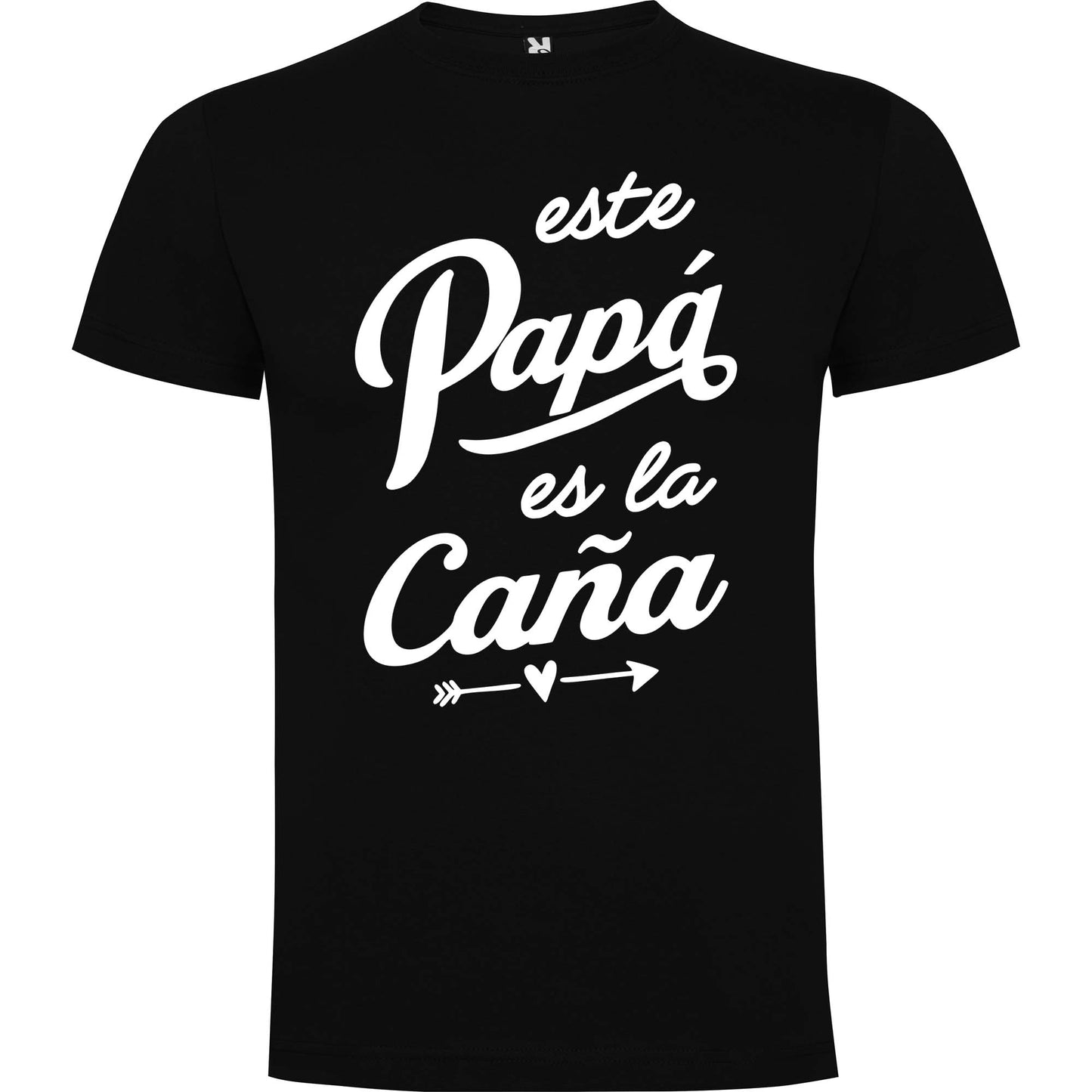 Camiseta personalizada papá es la caña