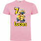 Camiseta personalizada minions