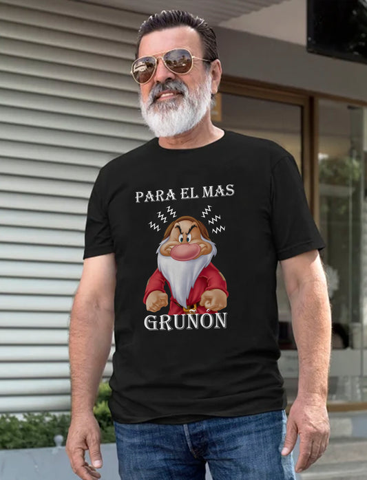 Camiseta personalizada el mas gruñon