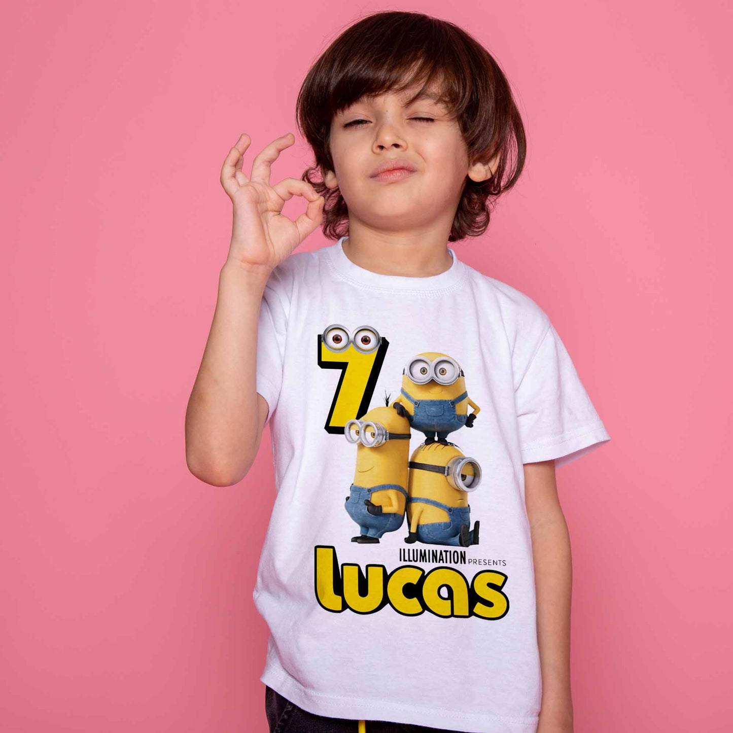 Camiseta personalizada minions