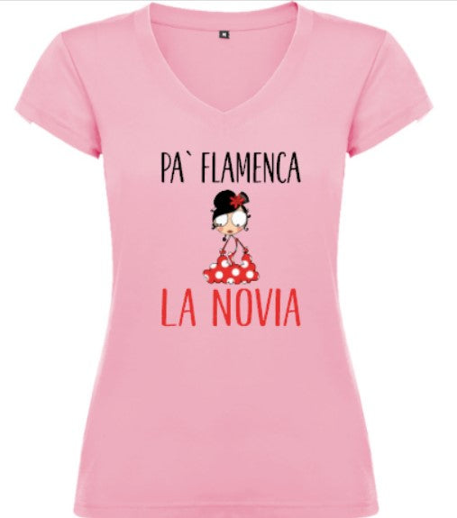 Camiseta despedida flamencas