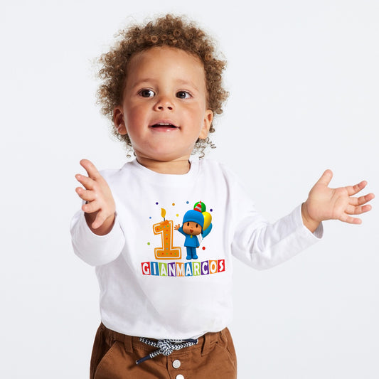 Camiseta personalizada Pocoyo 1