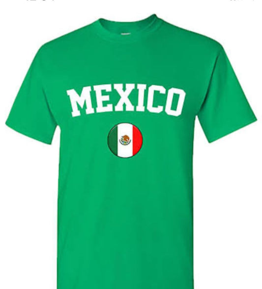 Camiseta personalizada Mexico