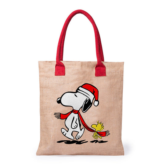 Bolsa personalizada navidad snoopy