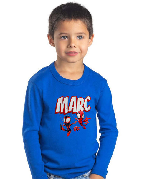 Camiseta personalizada Spidey y sus amigos