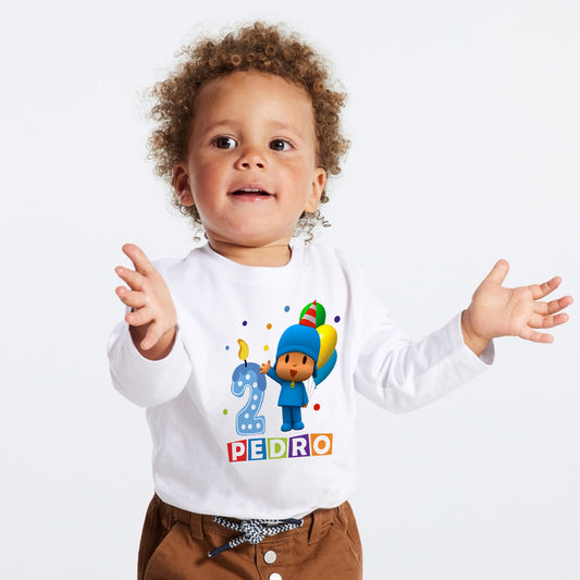 Camiseta personalizada Pocoyo