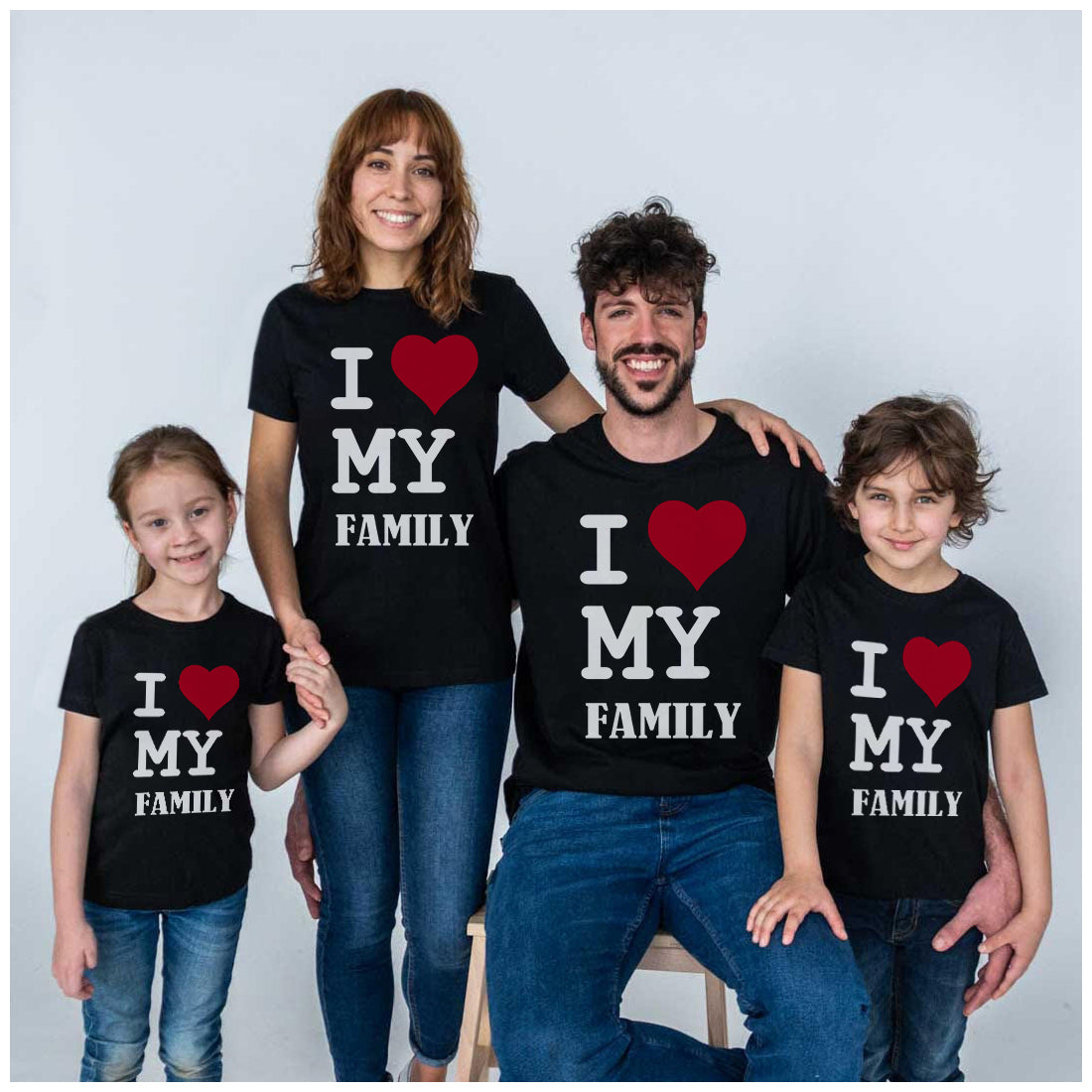 camiseta familia