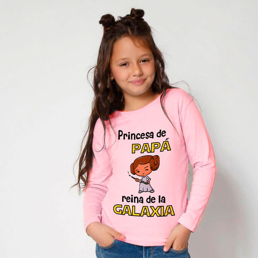 Camisetas mangas largas - Princesa de papá