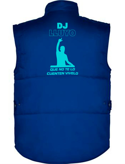 Chaleco Almanzor personalizado DJ lluyo