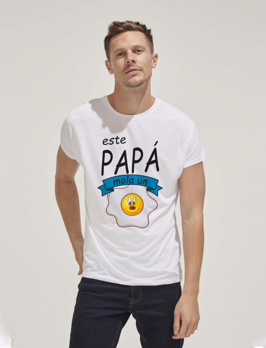 Camiseta personalizada este papá mola