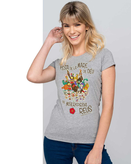 camiseta personalizada mujer Fiestas de Reus