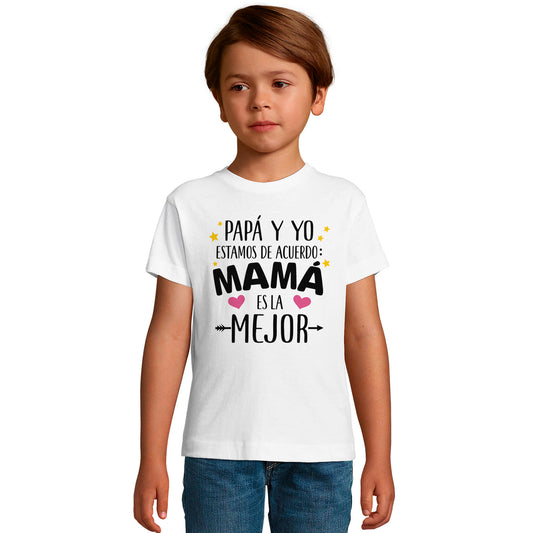 Camiseta personalizada Mamá es la mejor